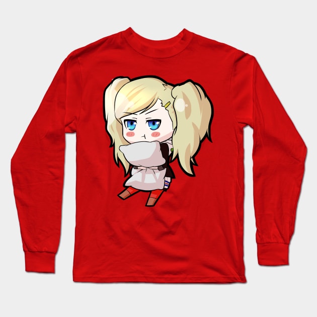 Chibi Ann Takamaki - Persona 5 Long Sleeve T-Shirt by MangaXai